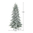 thumbnail image 3 of Barara King National Tree, Christmas Tree,Xmas Tree,6/7.5 Feet Pre-lit Artificial Christmas Tree-7.5 ft, 3 of 7