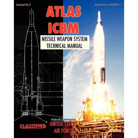 Atlas ICBM Missile Weapon System Technical Manual, (Paperback)
