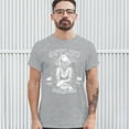 thumbnail image 3 of Tee Hunt Marilyn Monroe Outlaw Forever T-Shirt Biker Live to Ride Motorcycle Men's Tee, Gray, Medium, 3 of 5