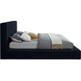 thumbnail image 4 of Meridian Furniture Dorian Navy Velvet King Bed, 4 of 8