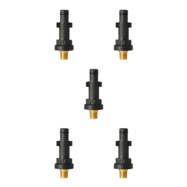 relayinert 1pc Pressure Washer Adapter Foam Nozzle Adapter Car Accessories Washing Type D 5Set