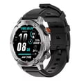 thumbnail image 1 of Imiki D2 Smartwatch 1.43 Amoled Hd Pantalla 466*466px, Bt 5.3 Llamdas, 3 Atm Impermeable, Asistente De Voz, Bisel Desmontable, Reloj Inteligente Para Hombre/mujer, Negro, 1 of 8