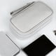 thumbnail image 5 of Bolsa organizadora de cables de viaje Todo en Estuches de almacenamiento multifuncionales a prueba de golpes Bolsa de transporte Bolsa para cable gris Macarena Bolsas organizadoras de cables, 5 of 7