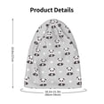 thumbnail image 4 of Honeii Panda Bear Print Kids Knit Beanie Watch Hat ,Knit Cap for Boys and Girls, 4 of 7