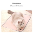 thumbnail image 1 of Pet Heating Pad Soft Electric Blanket Temperature Control Heater Animal Bed Warmer Heated Floor Mat Square, 1 of 5