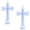 thumbnail image 6 of Set of 2 Silicon Molds Cross Charms Keychain Classic Pendant DIY Crafts, 6 of 8