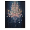 thumbnail image 3 of Designart "Chandelier Sublime beauty I" Glam Print on Natural Pine Wood, 3 of 5