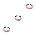 thumbnail image 1 of Minnieouse Accesorios para el cabello Suministros para el de la cara Diadema anudada elástica Diadema de punto dulce vintage Mujeres adultas G612 G612 rosa 3piezas Minnieouse CBP270979, 1 of 6