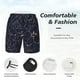 thumbnail image 3 of Balery Copper-Gold Gloss Outline Flower Bañador para hombre, shorts de playa de secado rápido con entrepierna y forro de compresión-3X-Large, 3 of 6