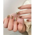 thumbnail image 5 of Uñas Postizas Pethawata Ojo de Gato Leopardo Cortas 10 Piezas, 5 of 5