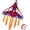 Blue, variant on HENGDA KITE Adults and Children (39x47) in Black Plane Kite Polyester outdoor toys Excellent Gift