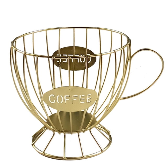 Advancent Soporte para cápsulas de café con Base redonda, organizador de cápsulas para café expreso, cesta de almacenamiento, accesorios perfectos para Almacenamiento y organización del hogar Advancent HA022899-00