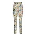 thumbnail image 5 of HOMBOM Womens Leggings Multicolor High Waist Trousers Long Casual Slim-Leg Floral Leggings, 5 of 6