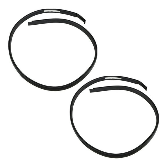 2Pcs Durable Black Roof Drip Side Moulding Weatherstrips for Toyota Tundra Crewmax Premium Car Parts
