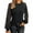 Black, variant on Womens Long Sleeve Shirts Lace Tops Business Casual Fall Fashion Outfits Clothes Knitted Y2k Blouses