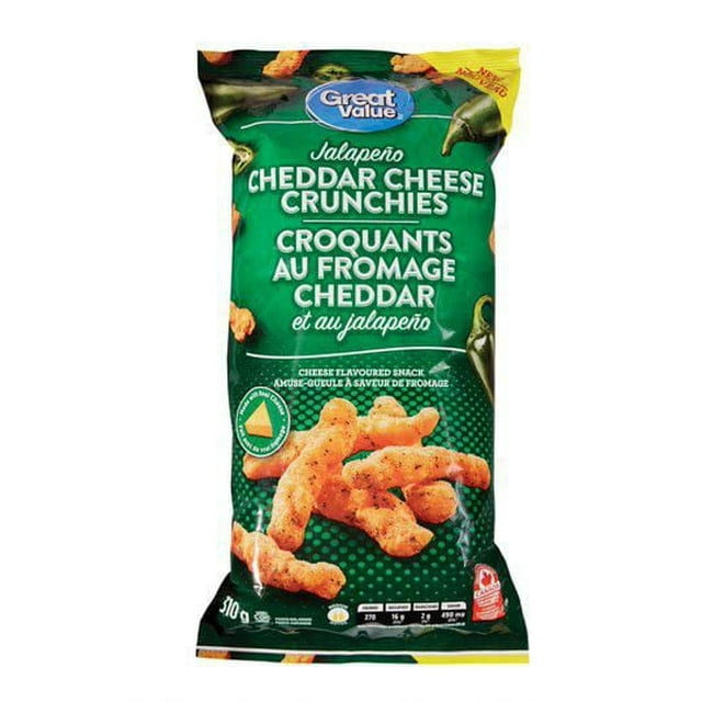 Great Value Jalapeño Cheddar Cheese Crunchies