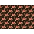 thumbnail image 1 of Ahgly Company Indoor Rectangle Patterned Black Bean Brown Area Rugs, 5' x 8', 1 of 6