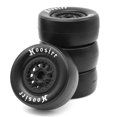 thumbnail image 5 of 4Pcs Rubber RC Tyres & Wheel Rims Hex for 1:10 on Road 4WD Racing RC Car 105mm, 5 of 5