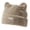 Khaki, variant on Y2K Gothic Plush Woolen Cat Ear Little Devil Hat Womens Cute Winter Handmade Beanies Female Cap Ear Warmer Cap