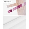 thumbnail image 7 of Fsddascl Pink Coastal Beach Tie Up Valance Curtains for Windows, Kitchen Curtains Window Treatments, Modern Oil Painting Nautical Short Window Shades Valances for Bedroom Bathroom Cafe 42"x18", 7 of 7