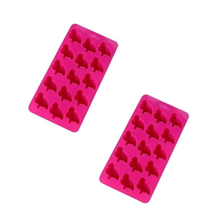 

2PCS Ice Tray Decoration Round Ice Cube Mold Gift Silicone Chocolate Molds Summer Tropical Candy Moulds Molds Ice Cube Tray Candy For Party S And Baking Mould Cup Cake Decoration