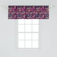 thumbnail image 2 of Ambesonne Tea Party Window Valance, Cupcakes Sugar Cups, 54" X 18", Multicolor, 2 of 3