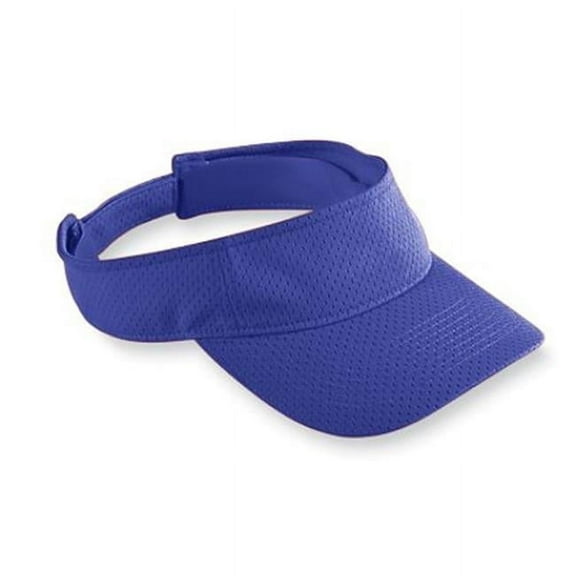 Augusta 6227A Adult Athletic Mesh Visor - Purple- All