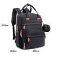 thumbnail image 4 of MesaSe Backpack Bag Quilted Luxury Multifunction Handbag For Babies Outing Large Capacity Stroller Nursing Backpack Mommy Maternity Bag, 4 of 6