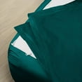 thumbnail image 2 of Sheet has Zipper Fitted Sheet, (Full Size 54x75) 21 Inch Deep Pocket, 100% Egyptian Cotton, 800 TC, Solid Teal Color., 2 of 9