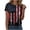 Red, variant on Women's Shirt 250Th America Anniversary Casual Printed Crew Neck T-Shirt Faith Freedom 250 Years T-Shirts for Women (White,XXL)