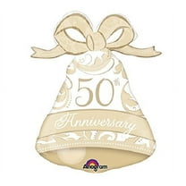 Burton & Burton 27" 50th Anniversary Balloon