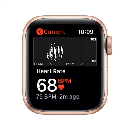 Apple Watch SE (1st Gen) GPS, 40mm Gold Aluminum Case with Pink Sand Sport Band - Regular