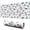 White Cow Milk-1, variant on Long Mouse Pads for Desk,White Cow Milk Pattern Desk Mats on Top Of Desks, Desk Mouse Pad Extra Large with 3mm Non-Slip Base and Stitched Edge for Gaming,Office,Work,Home 31.5"x11.8"