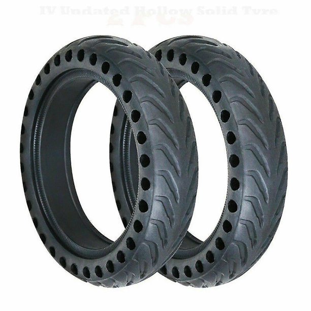 Neumático de patinete de goma sólida, neumático de panal de repuesto, neumáticos absorbentes de golpes de agarre fuerte, Compatible con 1s/m365/pro Hy