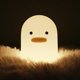 thumbnail image 2 of 1 Pack LED Benson Duck Night Light, Cute Animal Silicone Nursery Night Light Rechargeable Table Lamp Bedside Lamp with Touch Sensor for Baby Girls Wom, 2 of 5
