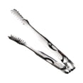 thumbnail image 2 of Stainless Steel Ice Tongs with Non-Slip Teeth, Professional Bar Tongs for Ice Cubes, Sugar, Salad, Serrated Grip Kitchen & BBQ Serving Utensil, Dishwasher Safe, 1 Pcs, 2 of 5