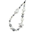 thumbnail image 1 of Canada Day Ocean Wind Bead Phone Chain Blue Purple Gradient Conch Hanging Decoration Versatile Phone Rope Wind Loss Hanging Rope, 1 of 7