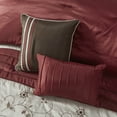 thumbnail image 6 of GDF Studio 7-Piece Embroidered Comforter Set, Elegant Transitional Bedding, Queen Size, Red, 6 of 9