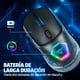 thumbnail image 3 of GAME FACTOR MOW700-BK Mouse Inalámbrico Gaming, Multiconectividad 2.4GHz y Bluetooth, Sensor Pixart 3395, 26,000 dpi, RGB, Carcasas Intercambiables, Batería Recargable, Compatible con PC y Laptops, 3 of 5