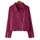 thumbnail image 4 of Puntoco Moda Mujer Manga Larga Frente Abierto Corto Cardigan Cremallera Chaqueta Abrigo top Puntoco Puntoco-530, 4 of 9