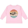 thumbnail image 3 of Inktastic Cycling Vintage Bicycle for Cyclist Boys or Girls Long Sleeve Toddler T-Shirt, 3 of 5
