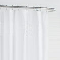thumbnail image 2 of City Scene Triple Diamond Microfiber White Shower Curtain-72X72, 2 of 4