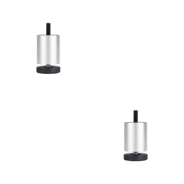 Naiovety Patas para muebles de guardarropa confiables y duraderas para el hogar y el café Asequible plateado 8 cm 1 plateado 8 cm, 1 2Conjunto