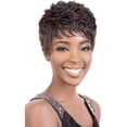 thumbnail image 3 of Cameo - Short Length Wavy Synthetic Wig | Motown Tress | African American Wigs, 3 of 19