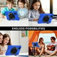 thumbnail image 5 of XYX Case for Xiaomi Redmi Pad SE 8.7 4G with 360 Degree Rotating, Hand Strap, Shoulder Strap, Blue, 5 of 7
