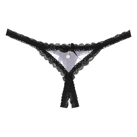 QYZEU Women s Underwear High Cut Panties for Women Sexy Lace Briefs Hollow Out Panties Crochet Panty Thongs G String Lingerie Underwear for Women White One Size