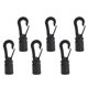 thumbnail image 5 of Ganchos de Extremo de Mosquetón Sunnimix para cuerda elástica Negra 4 Piezas, 5 of 8