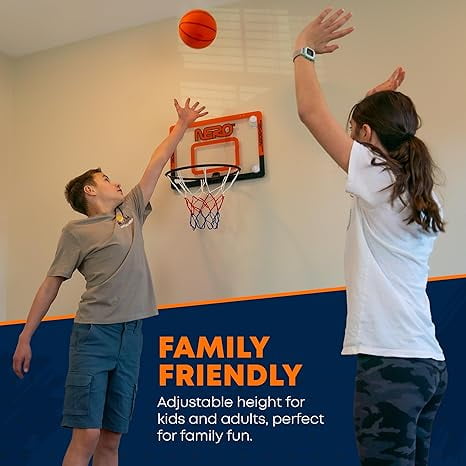 Nero Sport All-Weather Plexiglass Mounted Basketball System (Indoor)