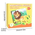 thumbnail image 3 of Loespoir Advanced Magnetic Puzzle, Puzzle for Children Aged 3 to 6, Thinking Toys, Educational Game, Kids Gift, Learning Activity(Yellow), 3 of 4