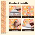 thumbnail image 5 of Peel and Stick Wallpaper 17.7in x 9.8ft 50s Mid Century Modern Seamless Contact Paper Vinyl Waterproof Self Adhesive Wall Paper for Bedroom Shelf Cabinet Renter Friendly, 5 of 8